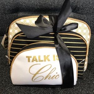 Sophisticated & Sparkle 3 make up bag set